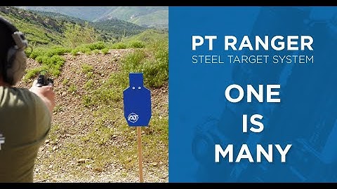PT Ranger: Portable Steel Target Training System - ONE IS MANY!