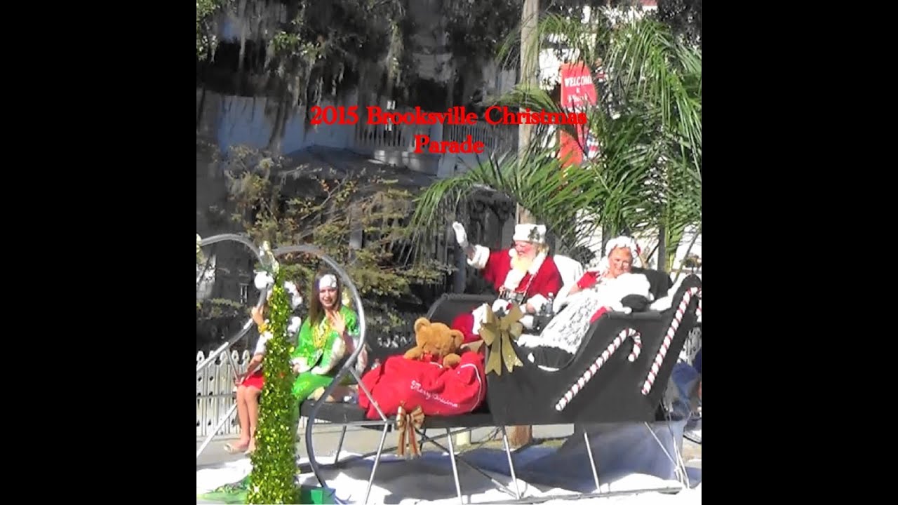 2015 Brooksville, FL Christmas Parade (Small Town Parade) YouTube