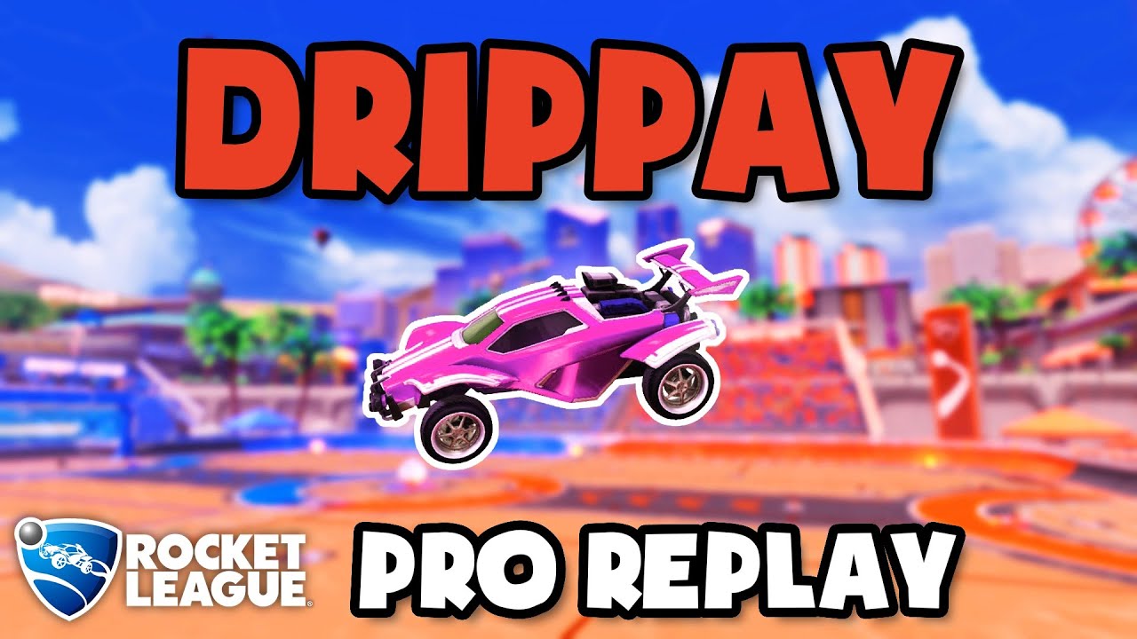Drippay Pro Ranked 2v2 #56 - Rocket League Replays