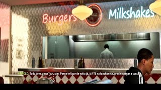 EM UMA LANCHONETE CLÁSSICA DOS  ESTADOS UNIDOS ( 1080p / 60FPS ) A JORNADA - FIFA 18 screenshot 3