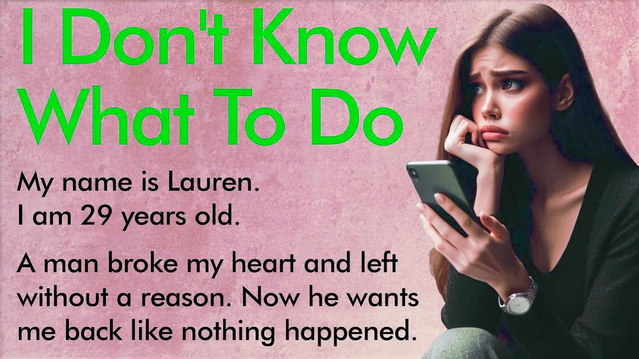 He Left But He Came Back ✅ Emotional English Story (A1 / A2 Level) ✅