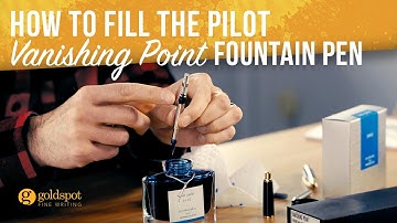 Hoe u uw Pilot Vanishing Point-vulpen vult - Snelle tips, aflevering 28