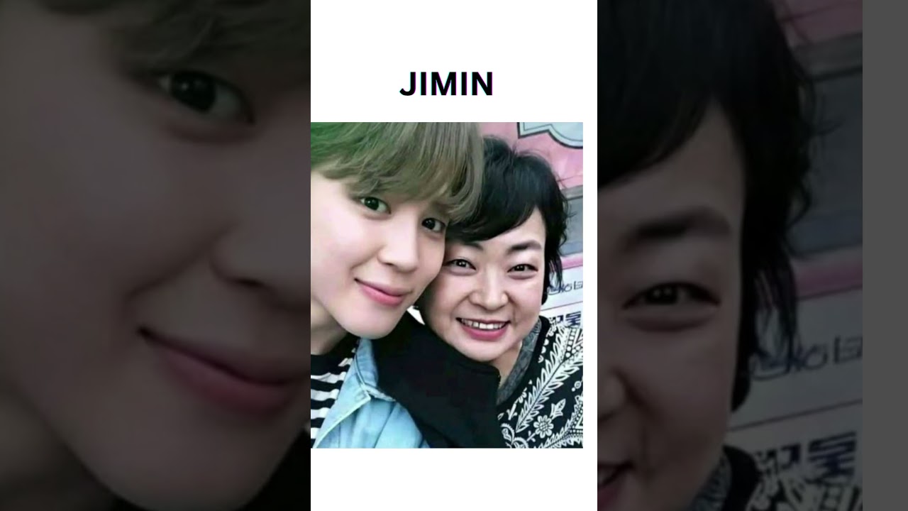 BTS WITH   THEIR MOM  