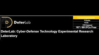 How to Create  Experiment  in Deter Lab