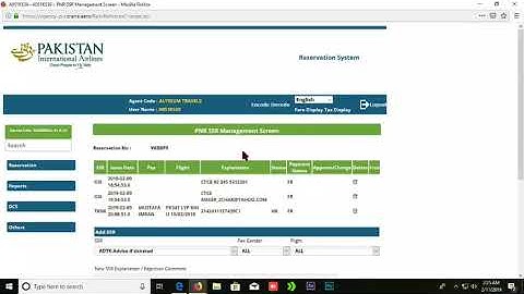 PIA ADD SSR DOCS DETAILS FULL Guide