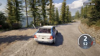 Lancia Delta HF Integrale Rally Monte-Carlo | EA Sports WRC Gameplay