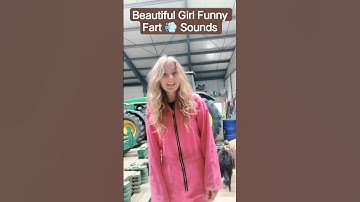 Beautiful blonde girl with fart sounds 💨😂🤣😁 #funny #fart #farts