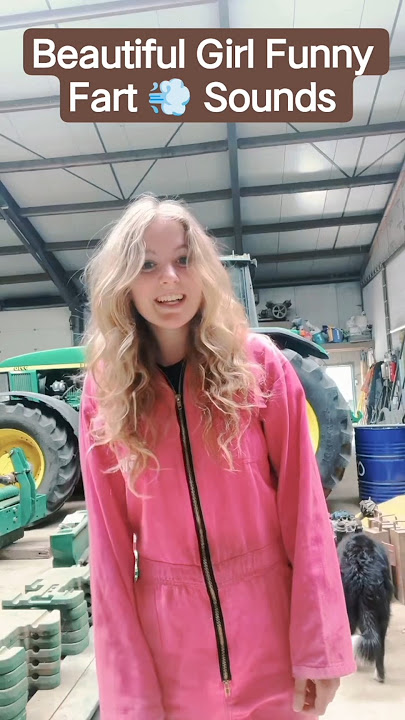 Beautiful blonde girl with fart sounds 💨😂🤣😁 #funny #fart #farts