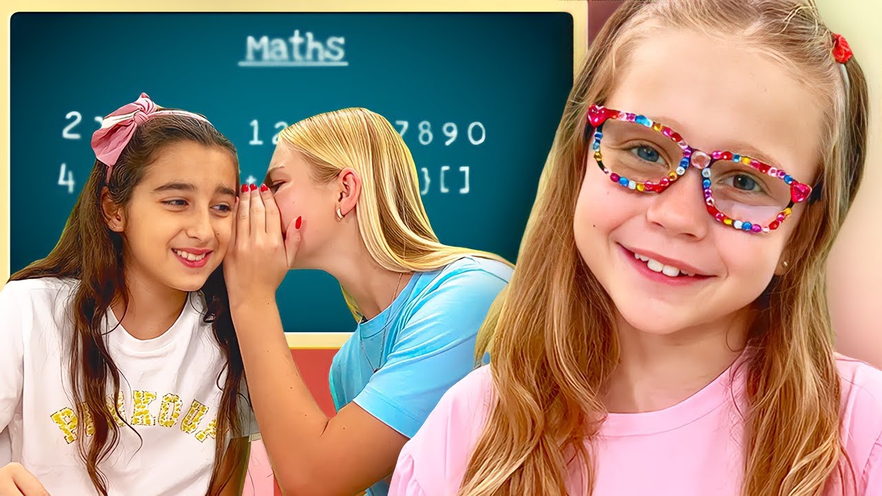 Nastya at School - Video compilation about school, friendship and knowledge