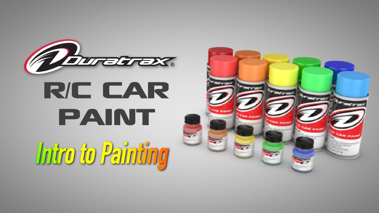 duratrax rc paint