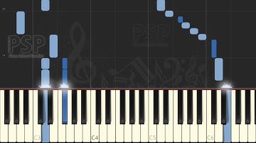 (HIGH LEVEL) J.STRAUSS - Radetzky March (synthesia) [piano solo tutorial]