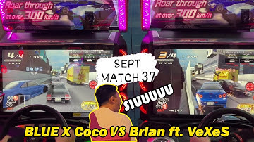 WMMT6RR BLUE X Coco VS Brian ft. Alex VeXeS InFamous Tag Team Battle Wangan Midnight Maximum Tune