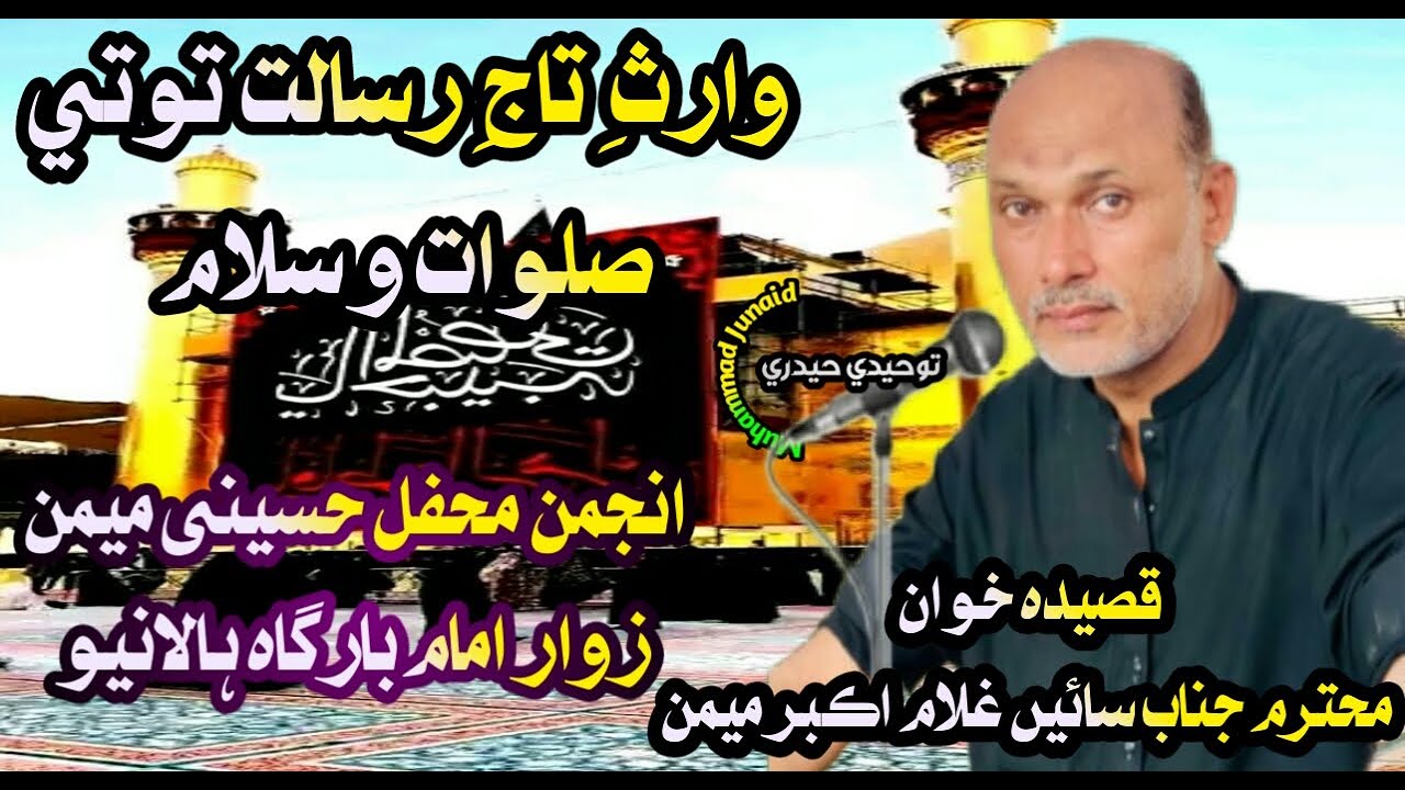 Waris E Taj E Risalat Tote Salat O Salam | Hala Matamdari Official | Hala Marsia | Hala Azadari