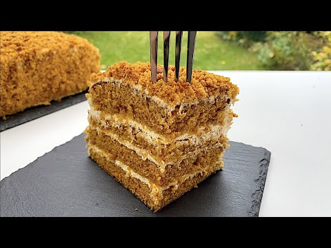 Questa e la cosa migliore che abbia mai mangiato! La ricetta della torta al miele di mia nonna!