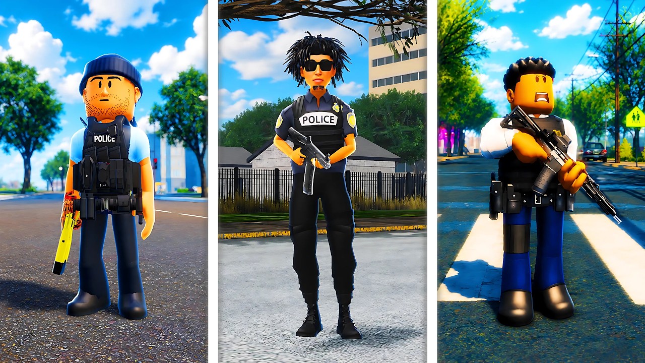 I Became a COP in EVERY Roblox Hood Game