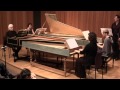 J.S. Bach, Concerto pour quatre clavecins en la mineur