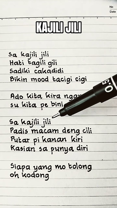Kajili Jili - Rise One ft Toton Caribo & Jackson Zeran | Lirik #lirik #kajilijili #lagutrending