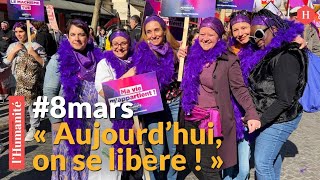 Grève féministe du 8 mars à Paris: « Ma vie m’appartient ! »
