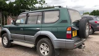 1996 N Toyota Landcruiser Land Cruiser Prado 3.0TD Walkaround Video Tour