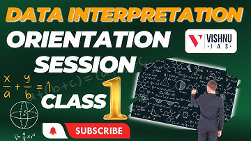 Data Interpretation Orientation session class 1 | TSPSC GROUP - 1