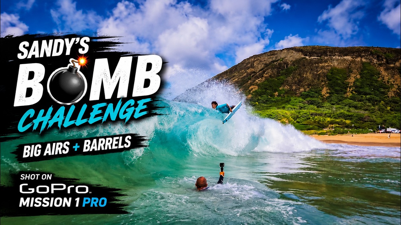 Sandy’s Bomb Challenge Shot on the GoPro Mission 1 Pro — session edit