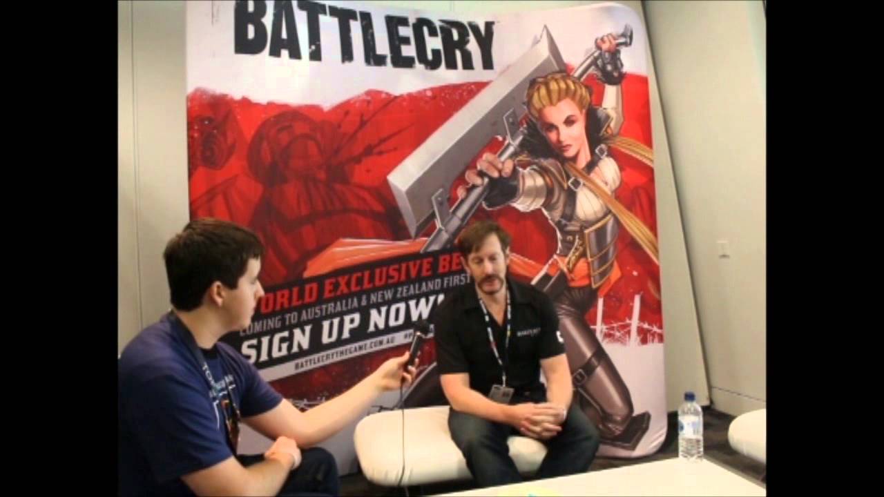 BATTLECRY Interview with Richard Vogel at Pax Aus2014
