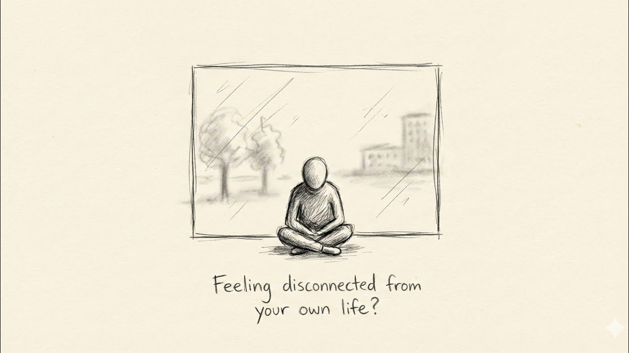 Why You Feel Disconnected From Your Own Life