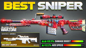 NOW the #1 BEST ONE SHOT SNIPER META LOADOUT in WARZONE BO6! (Warzone 3 Sniper Class Loadout)