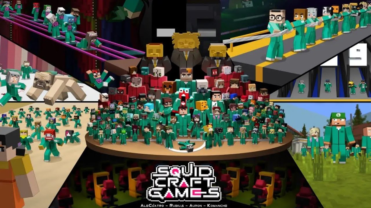 Squid Craft Games 2 Rap | AshPlay 