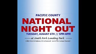 2019 Pacific County National Night Out