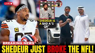 Myles Garrett INSTANTLY REGRETS LYING About Shedeur  After His Saudi PIF Deal BREAKS The Internet!