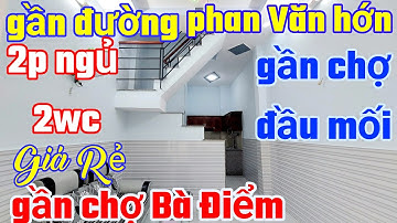 400  Nhà Hóc Môn Gần Chợ Bà Điểm  Gần Chợ Đại Hải đường Phan Văn Hớn Gần Chợ Đầu Mối , - Giá Rẻ