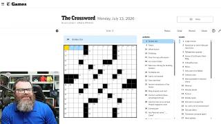 Learning Crossword Week 111 | NYT Crossword Monday July 13, 2026 screenshot 3