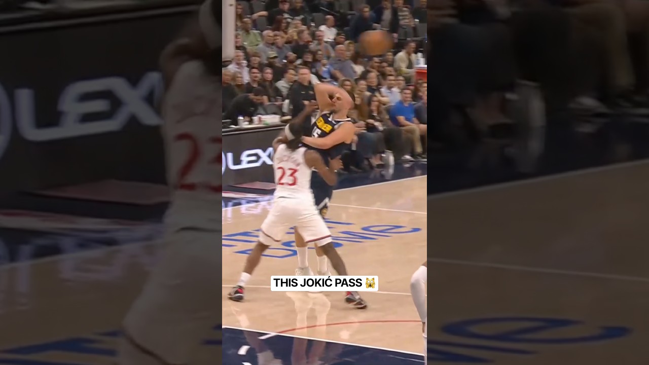 Just another day in the office for Nikola Jokić 🤯