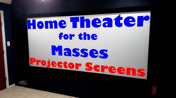 About Projector Screens