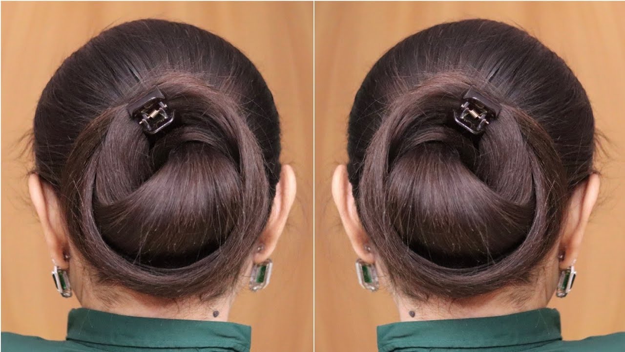 Honbon Artificial Juda with Clutcher Hair Accessories for Women; Black  Synthetic bun Clutcher 1pcs : Amazon.in: Beauty