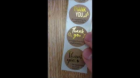 Presco automatic tape cutter, cutting labels