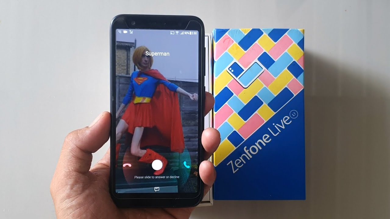 Asus Zenfone Live L1 incoming Calls