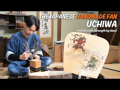 【IMPOSSIBLE TO BREAK?】The Unbelievable Strength of Japan’s 100-Year Handmade Fan