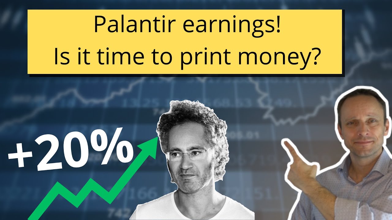 Palantir earnings! Time to print money? YouTube