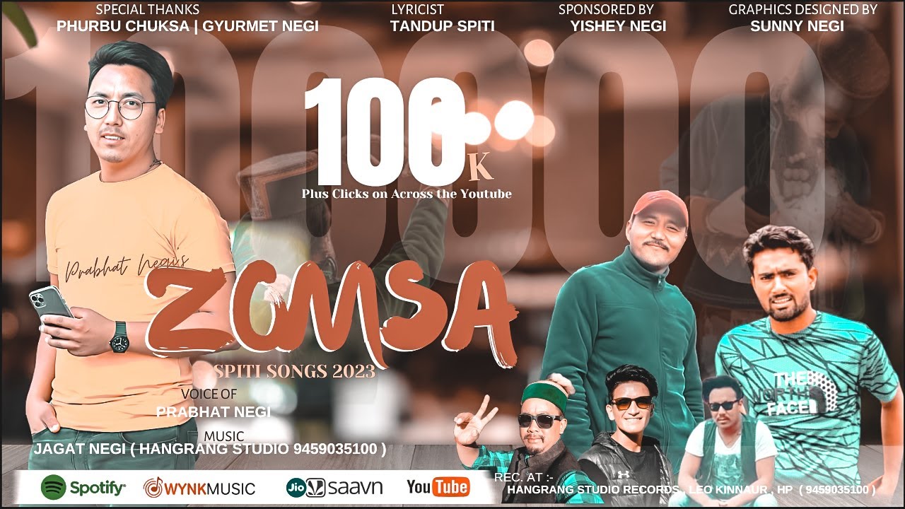 Zomsa Vol-2 New Spiti Song 2023//Prabhat Negzz//Jagat Negi//Hangrang Studio
