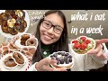 realistic + balanced what i eat in a week | trader joe's taste test
