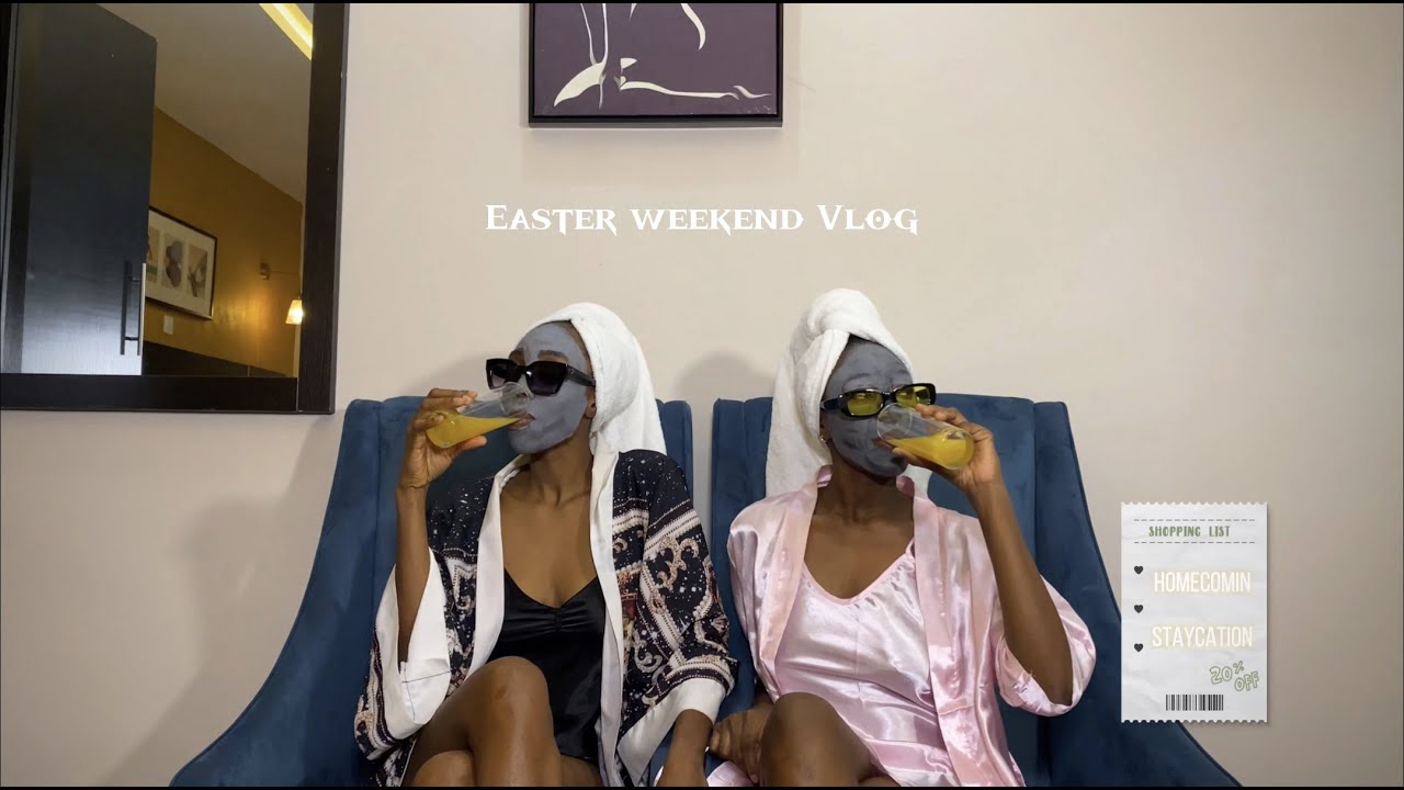 Easter weekend vlog (STAYCATION + HOMECOMING2023) - YouTube