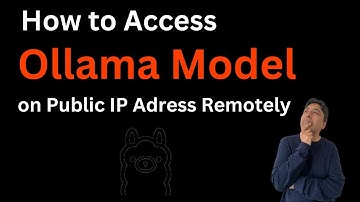 How to Access Ollama Model with Public IP Remotely