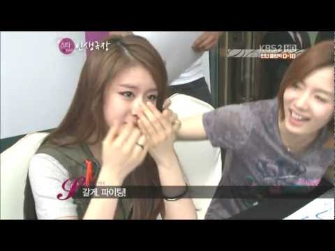 12.07.09 T-ara & Jiyeon - With her DaD