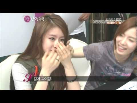 12.07.09 T-ara &amp; Jiyeon - With her DaD