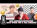 GUYS REACT TO 'iKON EXPOSING/BETRAYING EACH OTHER FOR 8 MIN STRAIGHT'