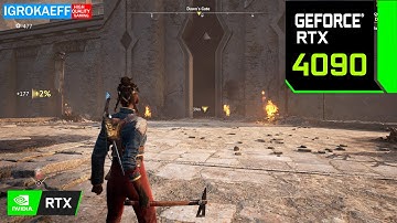 Flintlock: The Siege of Dawn – Demo on RTX 4090 (1440p) DLSS 3 and Frame Generation