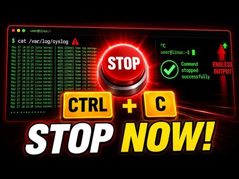 This Linux Shortcut Stops Anything Instantly