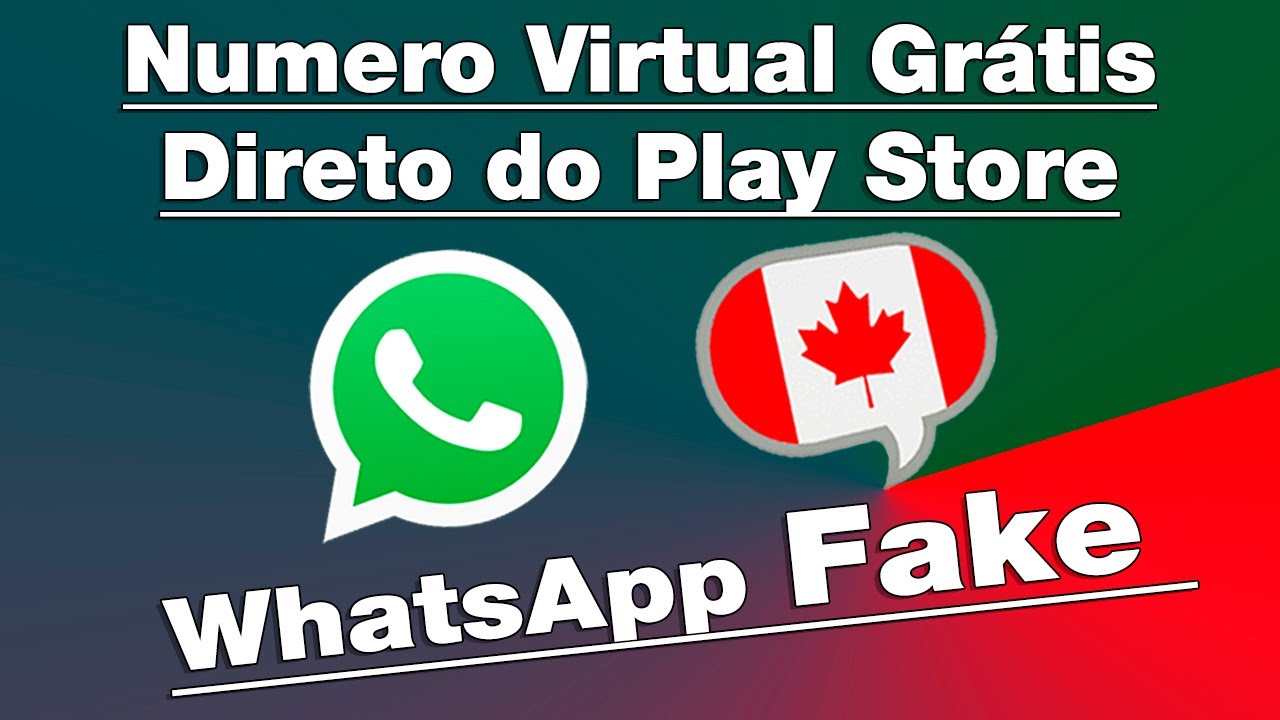 COMO CRIAR NÚMERO FAKE  PARA WHATSAPP 2021 (WHATSAPP SEM CHIP/NOVO APP)